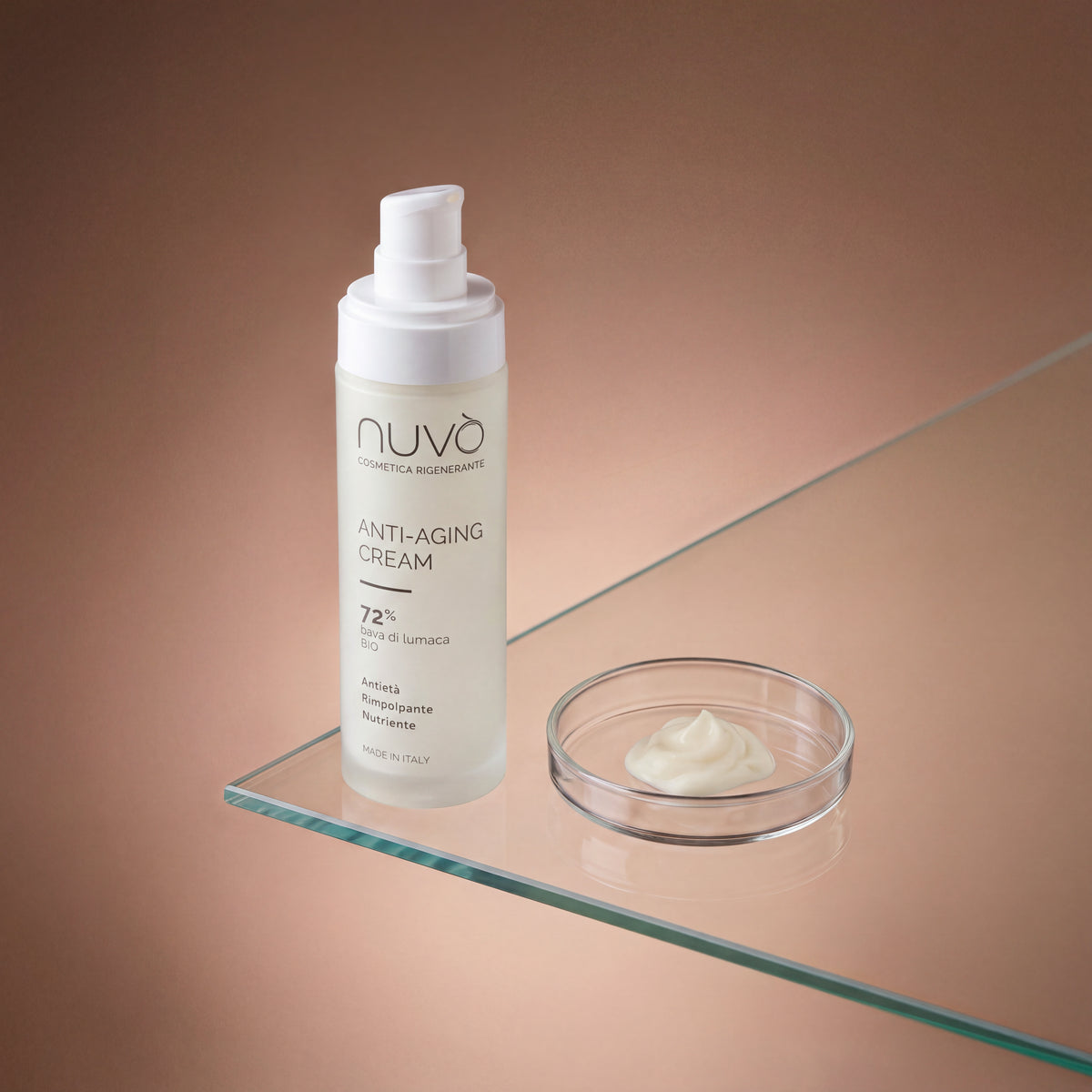 Anti Ageing Cream - Bio Face Cream with 72% Snail Slime and Hyaluronic Acid 50ml
