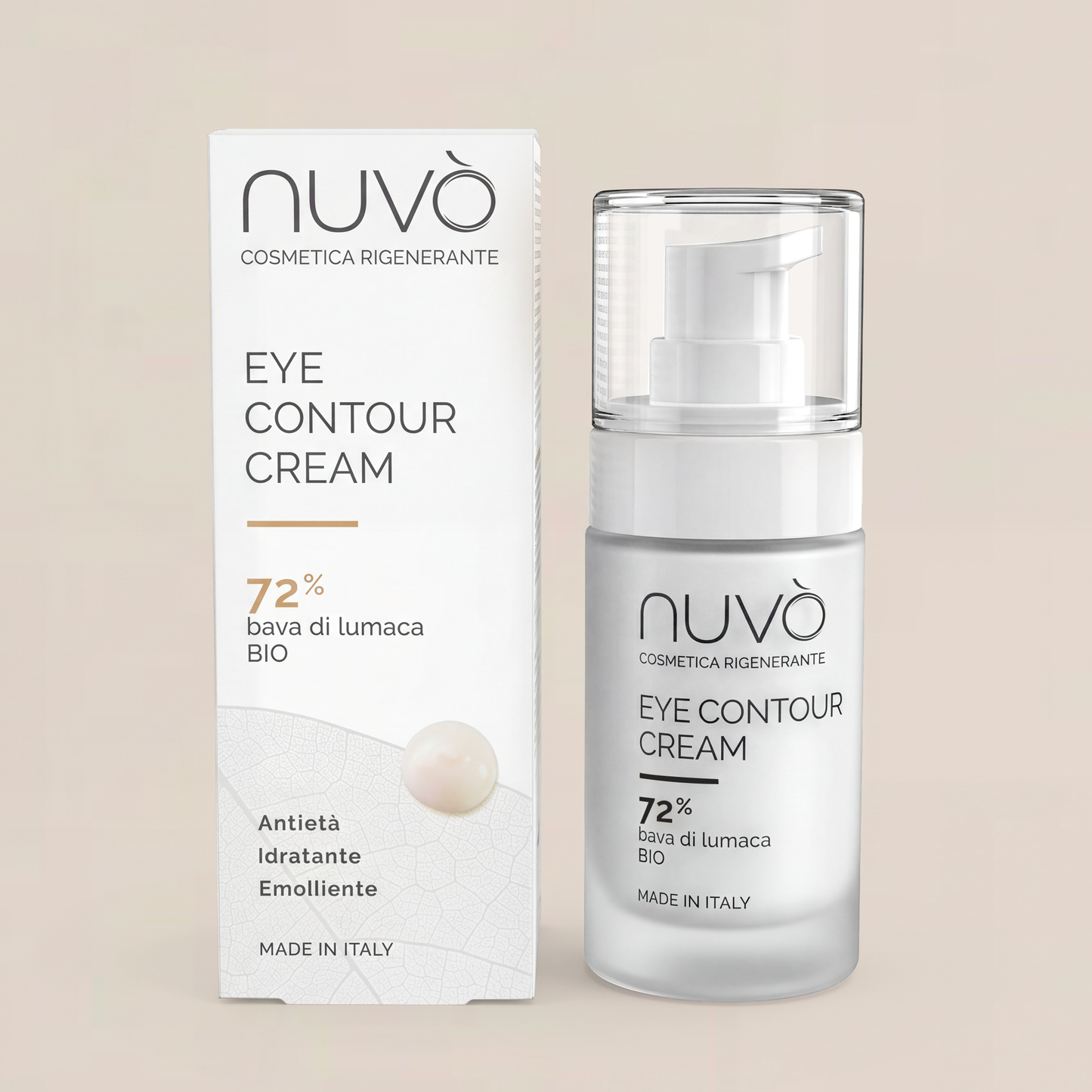 Eye Contour Crema contorno occhi alla bava di lumaca 72% 30ml