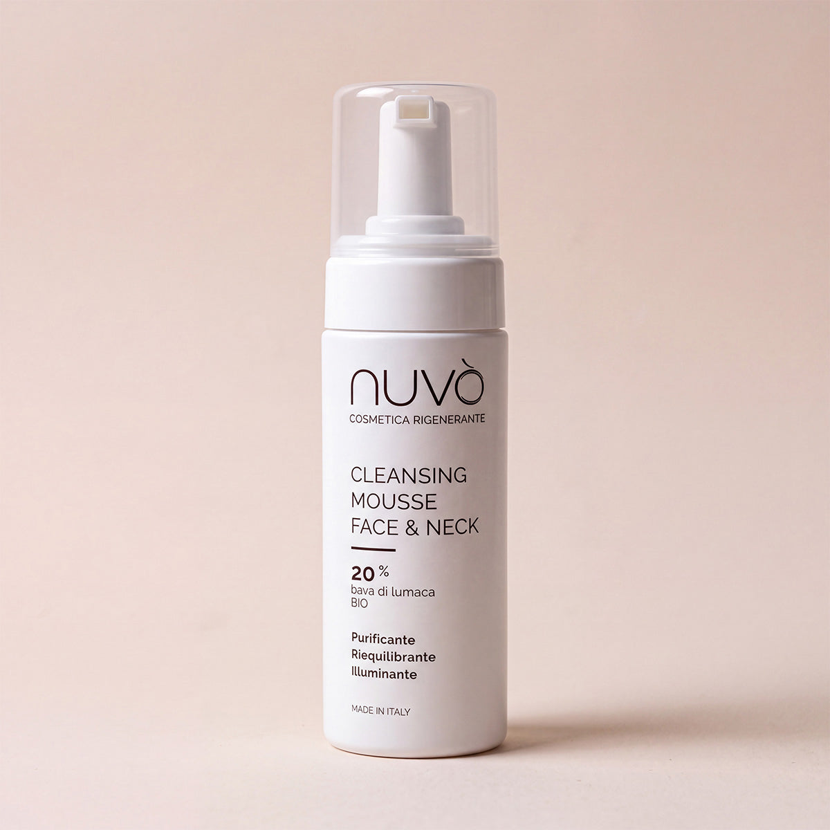 Cleansing Mousse - Detergente viso bava di Lumaca 20% e acido salicilico 150ml