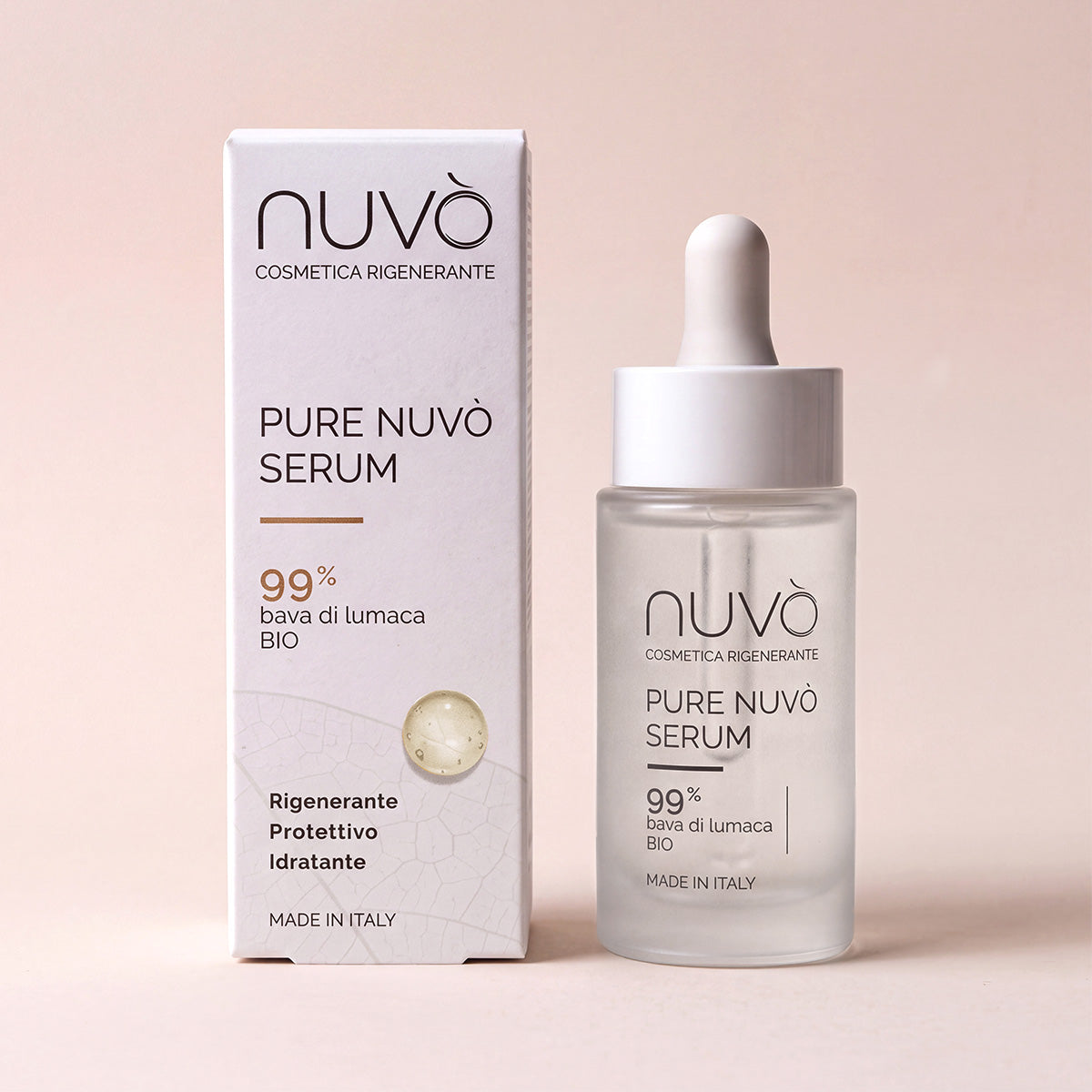 Pure Nuvò, Sérum à la Bave d’Escargot Pure 30 ml