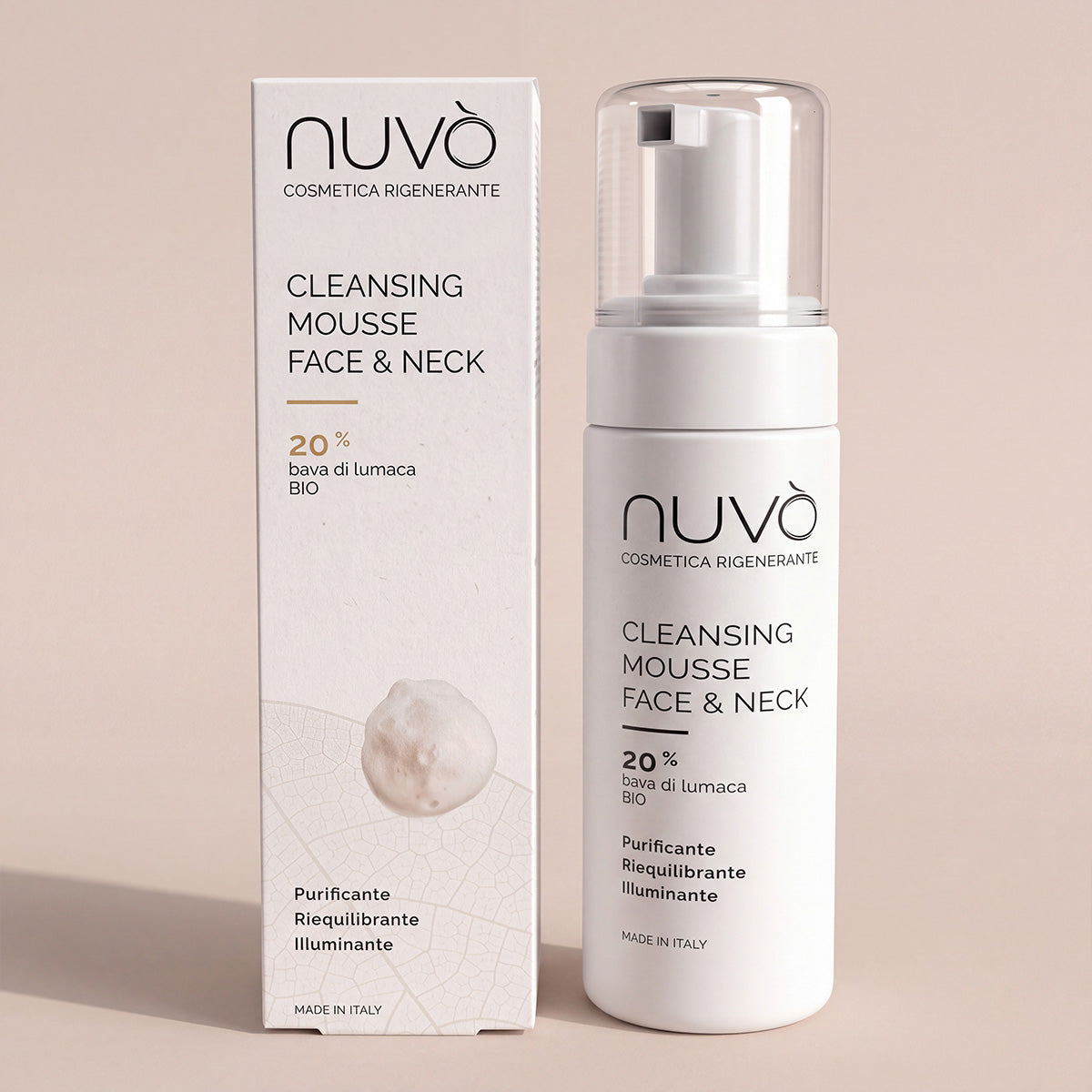 Cleansing Mousse - Face cleanser with 20% Snail Slime and Salicylic Acid 150ml