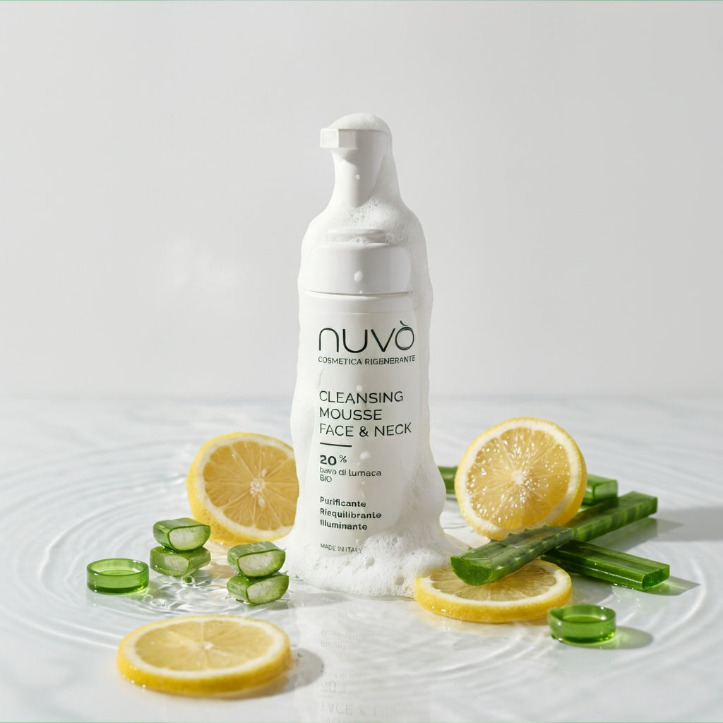 MOUSSE detergente BAVA LUMACA NUVò AMBIENTATA