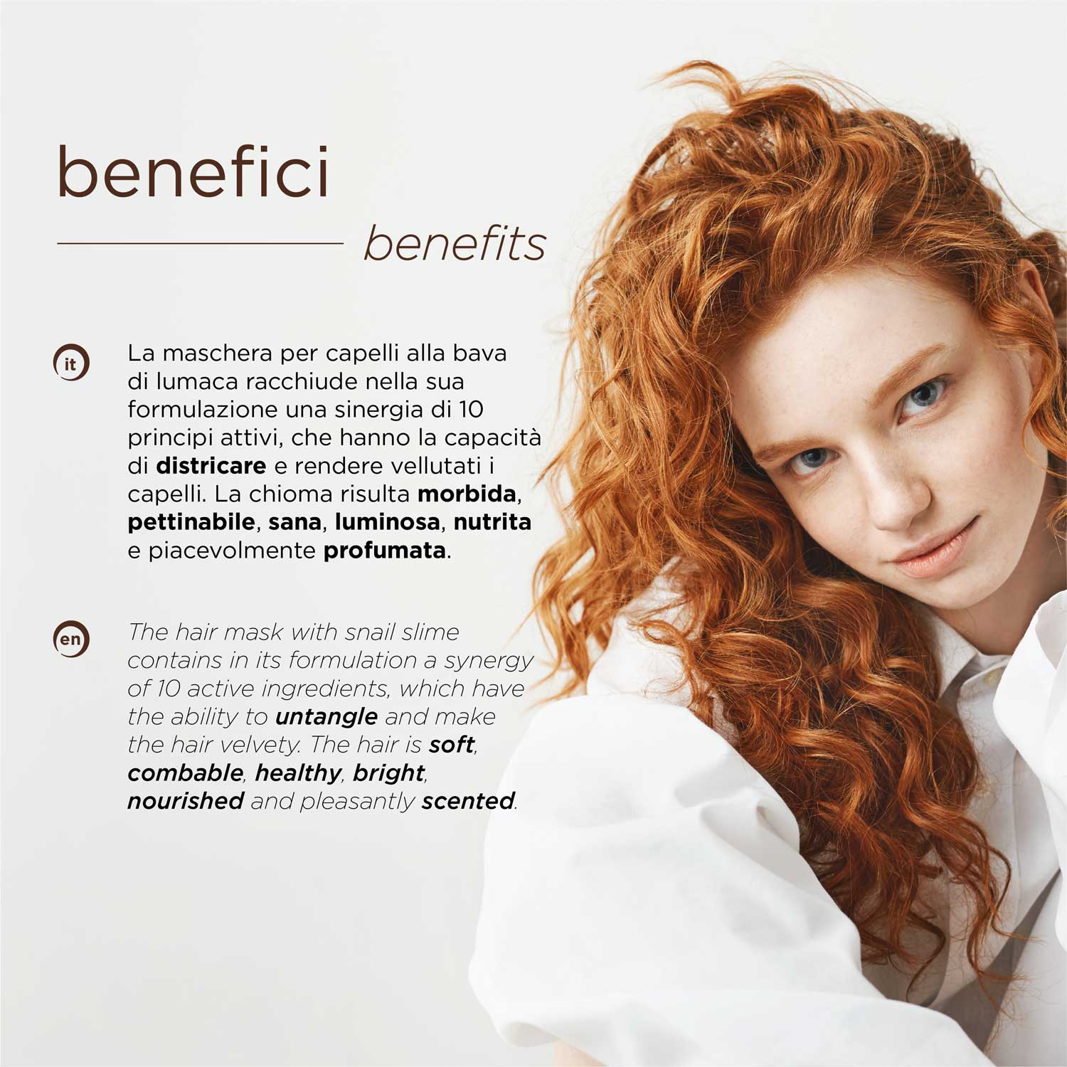 benefici maschera capelli bava lumaca nuvo